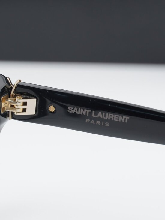 Saint Laurent SL M60 OPT 001 Cat Eye Eyeglasses – Black 54mm main image 5